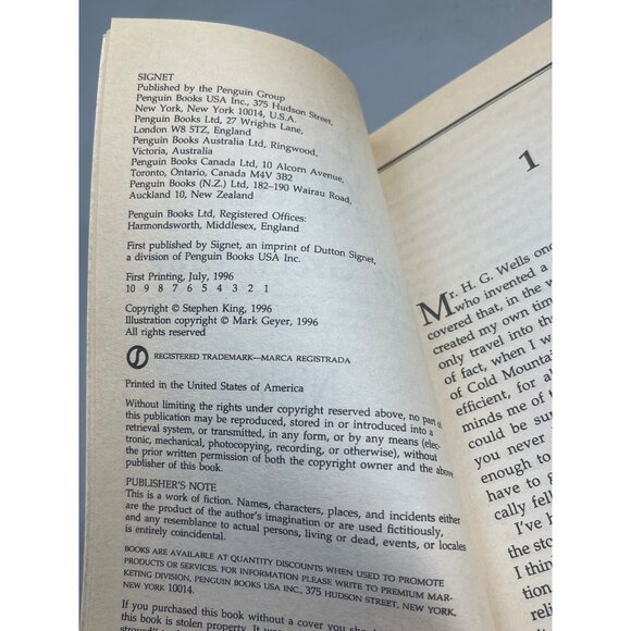 The green mile books Stephen King paperback 1996 English 3 books READ - Picture 7 of 11